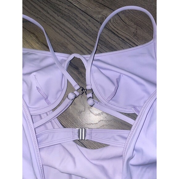 Jonathan Simkhai Holly Layered Swimsuit size M NWT Detachable Top - Picture 7 of 8